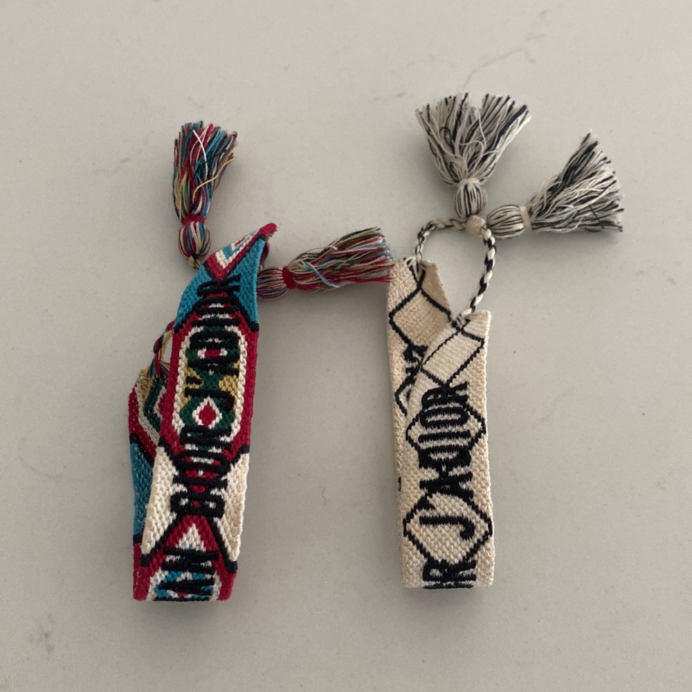 Dior friendship bracelets